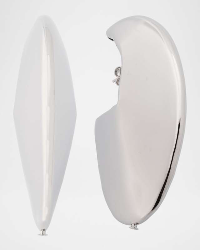 Domed Disc Earrings